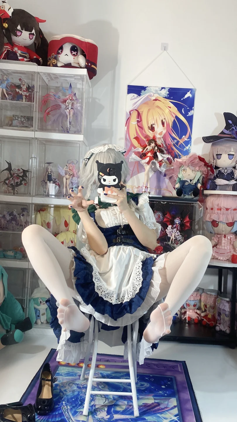 白栎Shirly - No.012 十六夜咲夜 [66P,10V-1.94GB] tg@simisebaisi 【丝足阁】017.webp